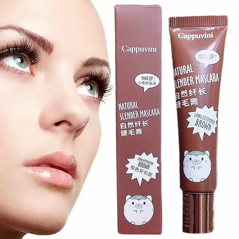 

Black Mascara Black Voluminous And Volumizing Effect Eye Makeup Brush Toothpaste Tube Water-Resistant Formula Mascara Makeup