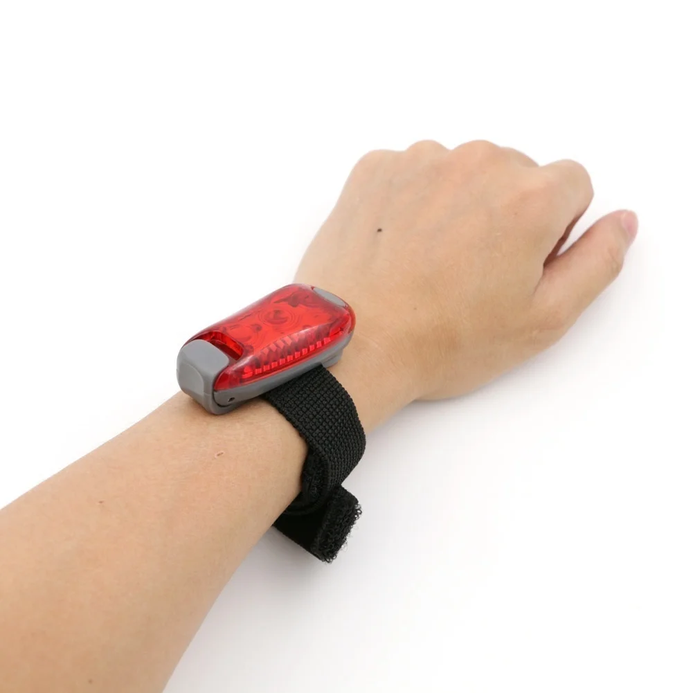 

Running Walk Night Safety Light Cycling Mini LED Flashlight Wrist Light Lamp with Wrist Band Straps for Kids Dog Pet