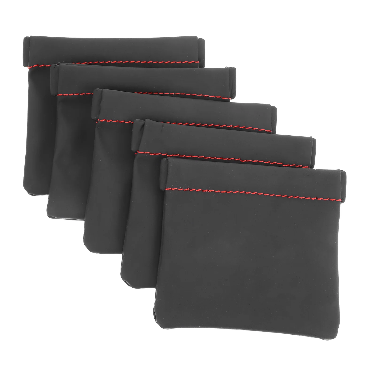 

5pcs Simple Earphone Coin Change Organizer Bag Storage Bag Multipurpose Small Items Bag Organizer Bag Coin Change Bag