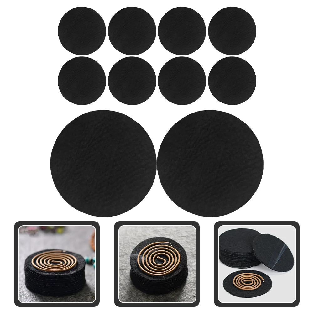 

Fireproofpad Censer Mat Mats Insulation Pads Burner Ash Catcher Ashtray Cone Cotton Charcoal Discs Resist High Accessories