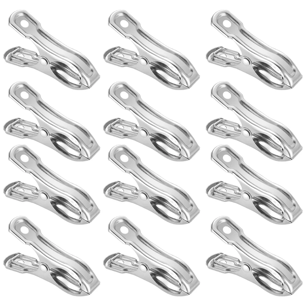 

20 Pcs Garden Clips Fixing Clamps Stainless Steel Clips Shading Net Rod Clip Greenhouse Clips