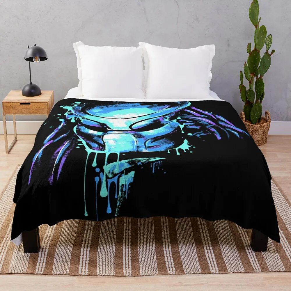 Красочное одеяло Хищник роскошные утолщенные зимние кровати одеяла для