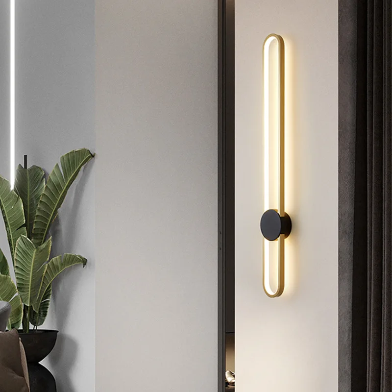 

Nordic simple wall lamp decoration background wall bedroom living room wall wall creative corridor entrance dining room LED