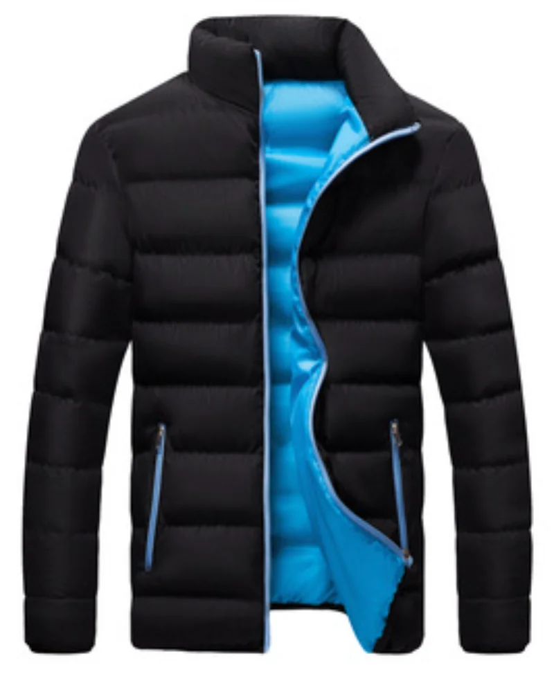 

Fashion Winter New Men's Cotton-padded Clothes Casual Sports Slim-fit Thickening Jackets Classic Man's Jacket Coat Plus Size 6XL