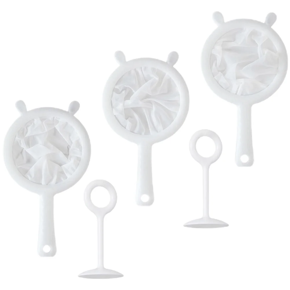 

Filter Screen Kitchen Strainer Tools Soy Milk Mesh Juice Strainers Plastic Colander Yogurt Fruit Sifter Spoon Nylon