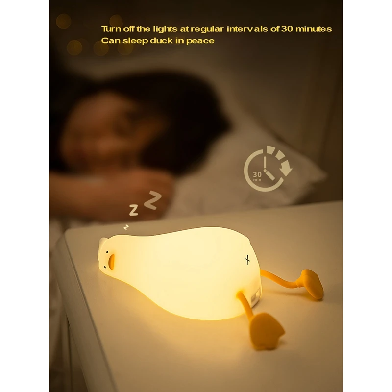 Promotion! Cute Night Light For Kids Room Duck LED Nightlight Nursery Lamp Toddler Baby Girls Boys Children Gift Bedroom |