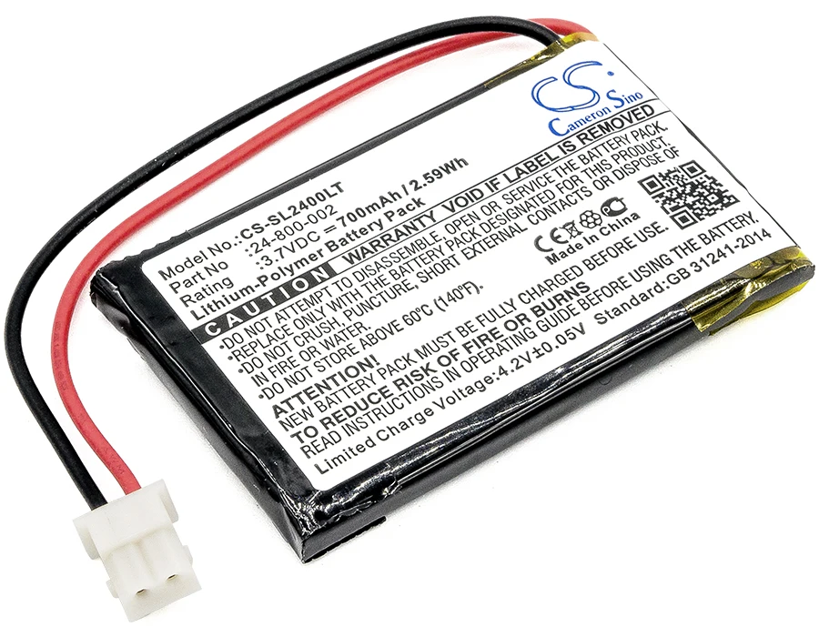 Литий-полимерная батарея GreenBatteryPower CameronSino 700 мАч 3 7 В 800 Вт-ч