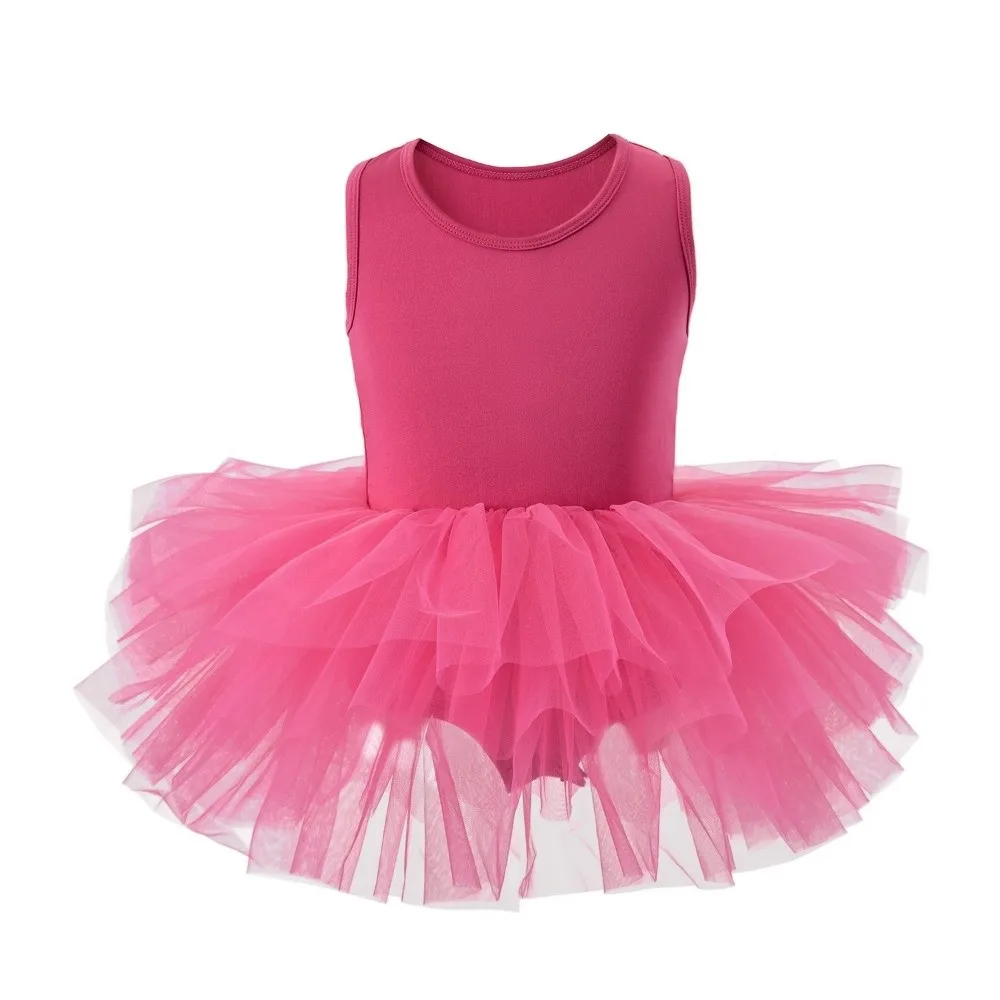 Фото Профессиональное балетное платье-пачка с коротким рукавом, пышное платье принцессы, костюм для выступлений, балетная юбка для девочек, гимнастический костюм №1