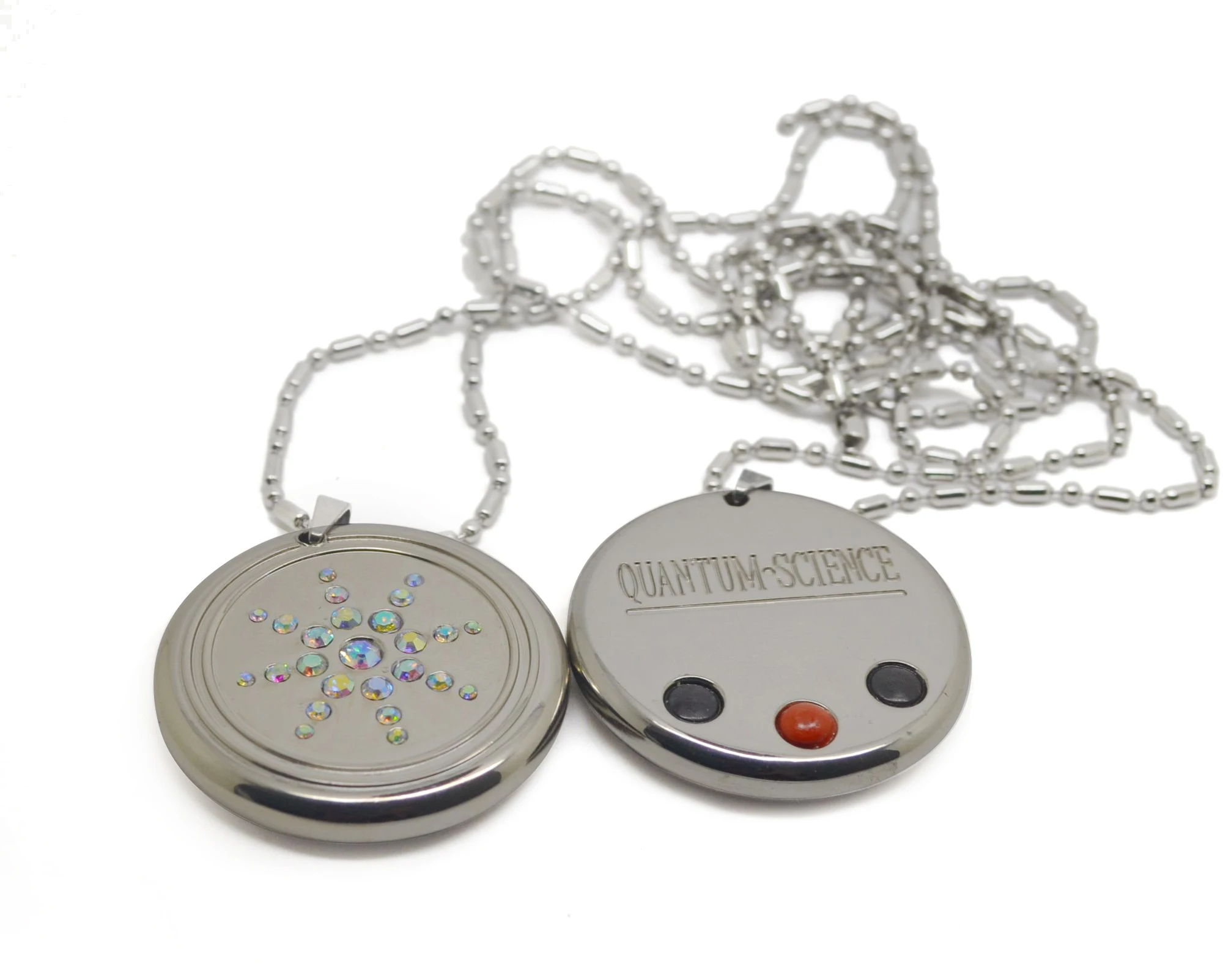 

5pcs Alloy Pendant cz Stones Alloy Negative Ion Pendant Germanium Pendant