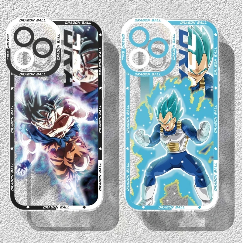 

for Xiaomi Redmi Note 11T 9T 11 10 9 8 Pro 5G 10T MAX Plus 10s 11S 4G Soft Tpu Clear Funda Case Dragon Ball Z Goku Anime