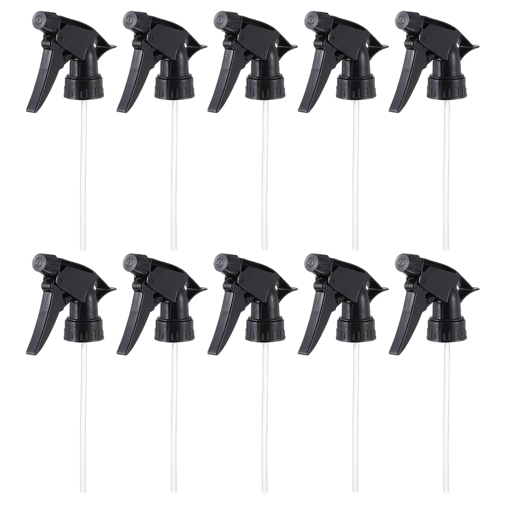 

10 PCS Spray Bottle Nozzle Gardening Sprayer Mist Trigger Glitter Top Replacement Heads Resistant Watering Lotion Tops