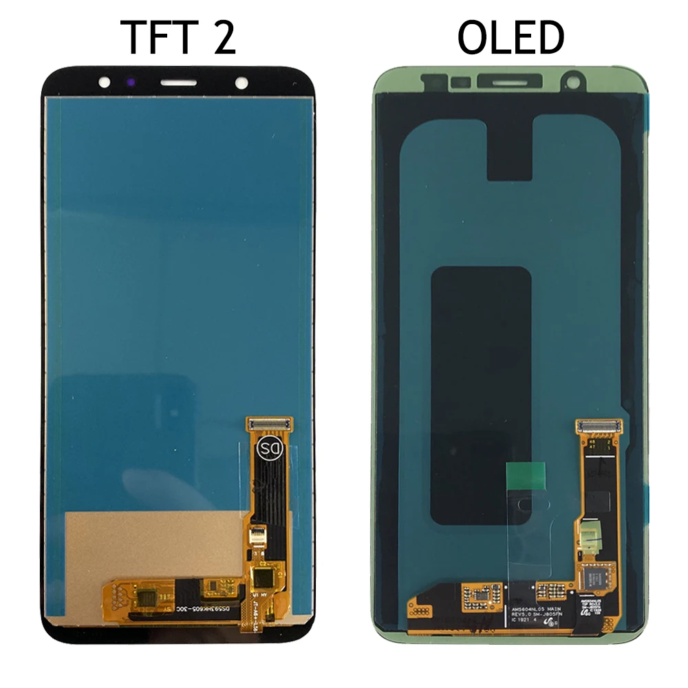 6 0 ''OLED копия ЖК-дисплея для Samsung Galaxy A6 + 2018 дисплей A605 сенсорный экран