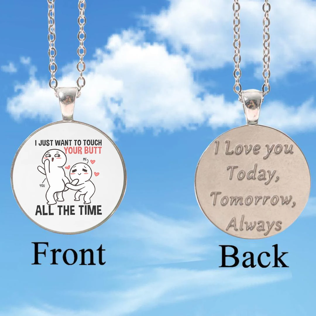 1 шт. парный орнамент серебряный Кабошон ожерелье с подвеской художественным