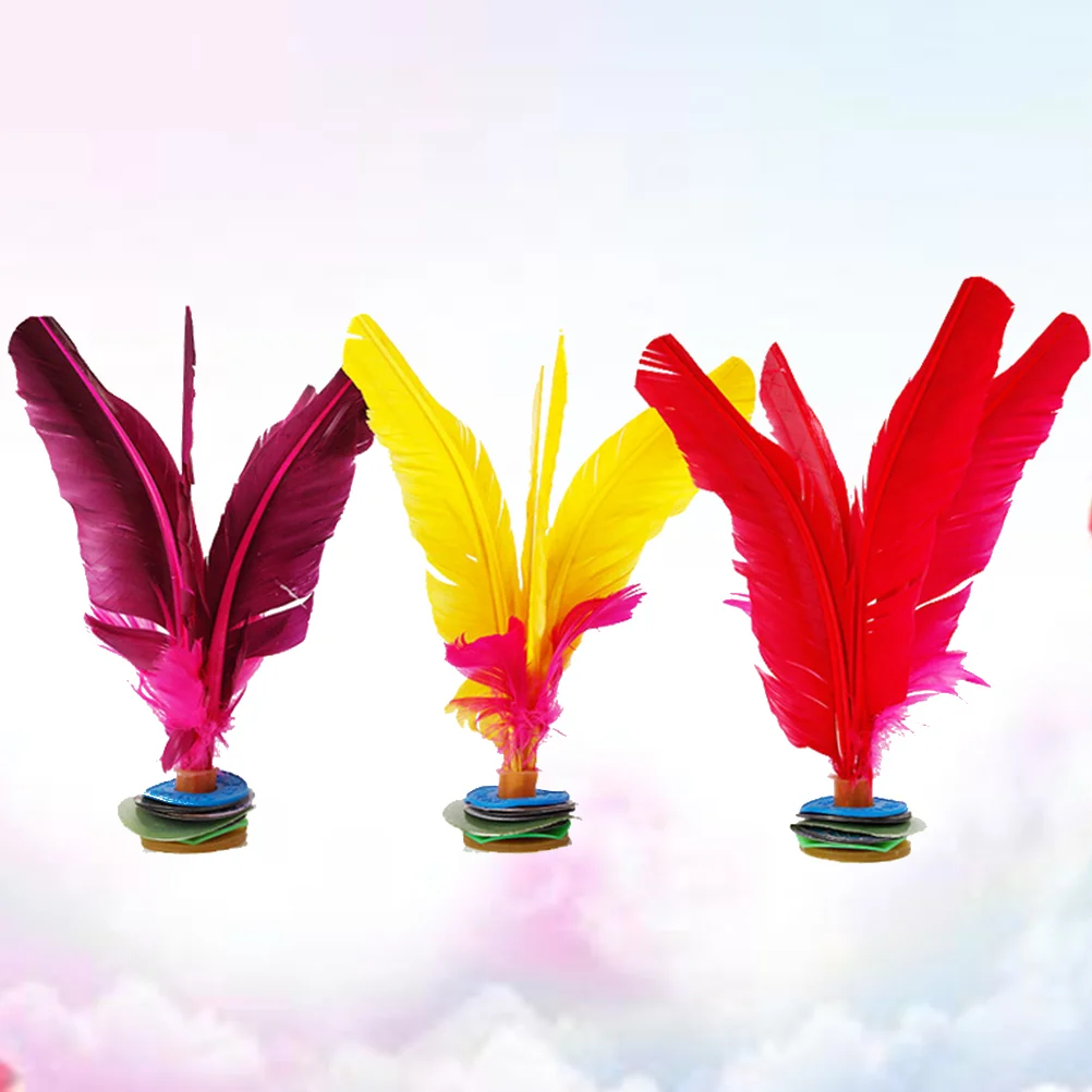 

3pcs Shuttlecocks Prime Professional Fancy Foot Shuttlecocks for Students
