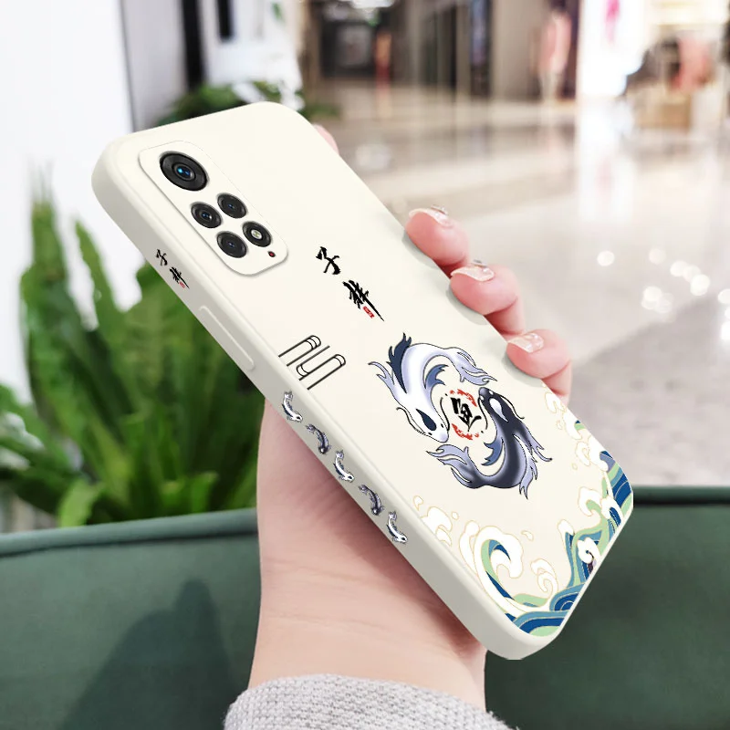 Sub Non Fish Phone Case For Xiaomi Redmi Note 12 12S 11 11S 10 10A 10T 10S 9T 9 8 7 Pro Plus 10C 9T 4G 5G Cover