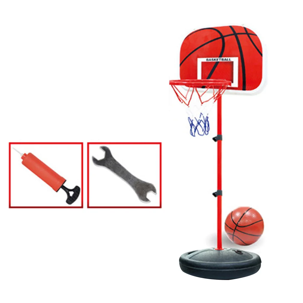 

Basketball Hoop Stand Kids Setliftable Toys Backboard Adjustable Goal Toddlerschildrens 10Ft Portable Net Netball Toilet Mini