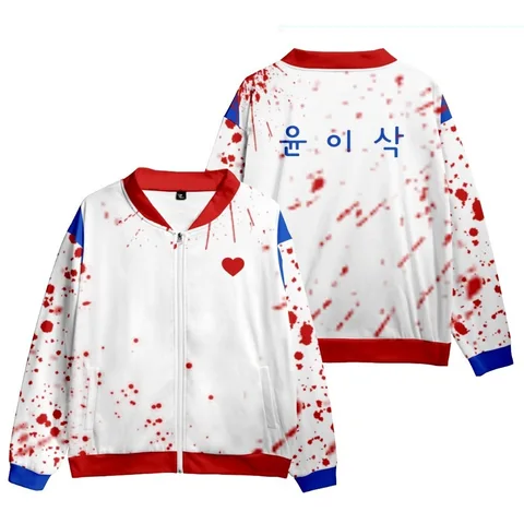 All of Us Are Dead Cosplay Hoodie 3D Hoodies Sweatshirt Men Women Casual Streetwear Zip Up Baseball Jacket Coat Anime Clothing