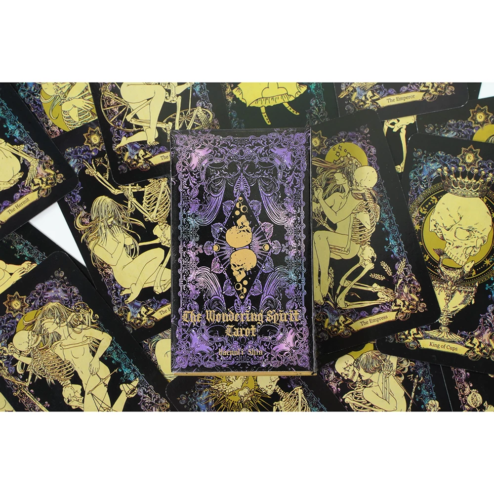 

The Wandering Spirit Tarot Cards High Quality Tarot Deck with PDF Guidebook Board Game for Fate Divination Entertainment Game