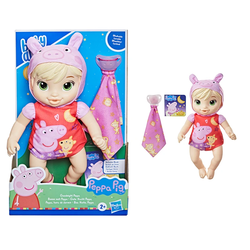 

Hasbro Baby Alive Good Nightpeppas F2387 Kawaii Cute Play House Girl Doll Gifts Toy Model Anime Figures Collect Ornaments