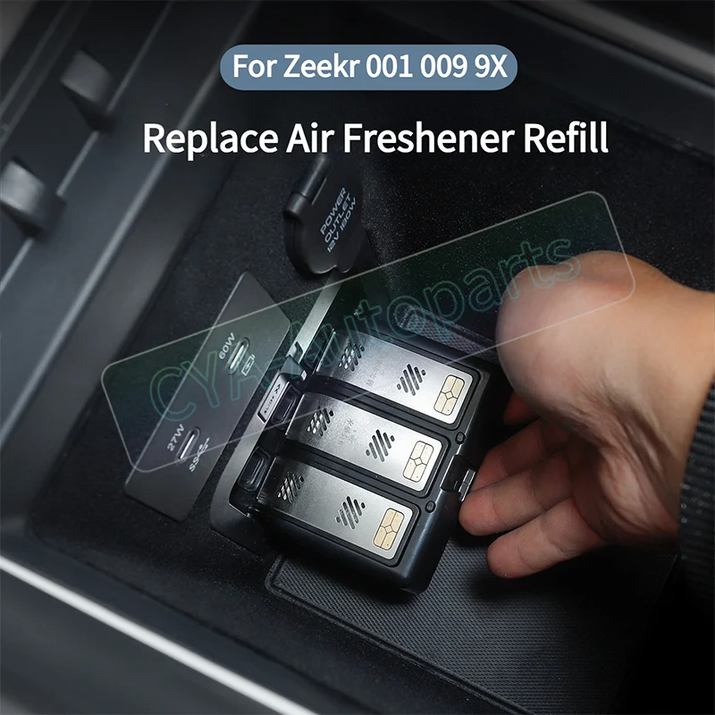 Фото Для ZEEKR 001 009 9X MIX интеллектуальная автомобильная система ароматизации, диффузор, оригинальный сменный картридж для духов, автомобильные аксессуары №1