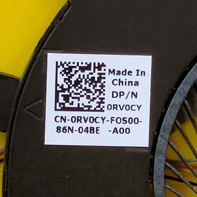 Для Dell Vostro 14 5471 5370 CPU Компьютерный Вентилятор 0RV0CY