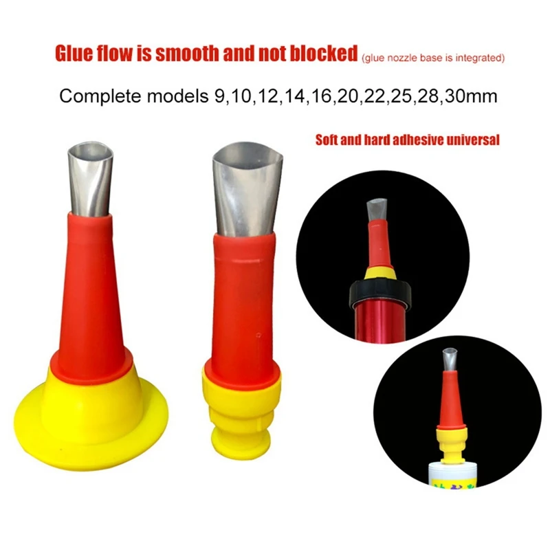 18 шт. насадка для герметика из нержавеющей стали аппликатор финишер клей