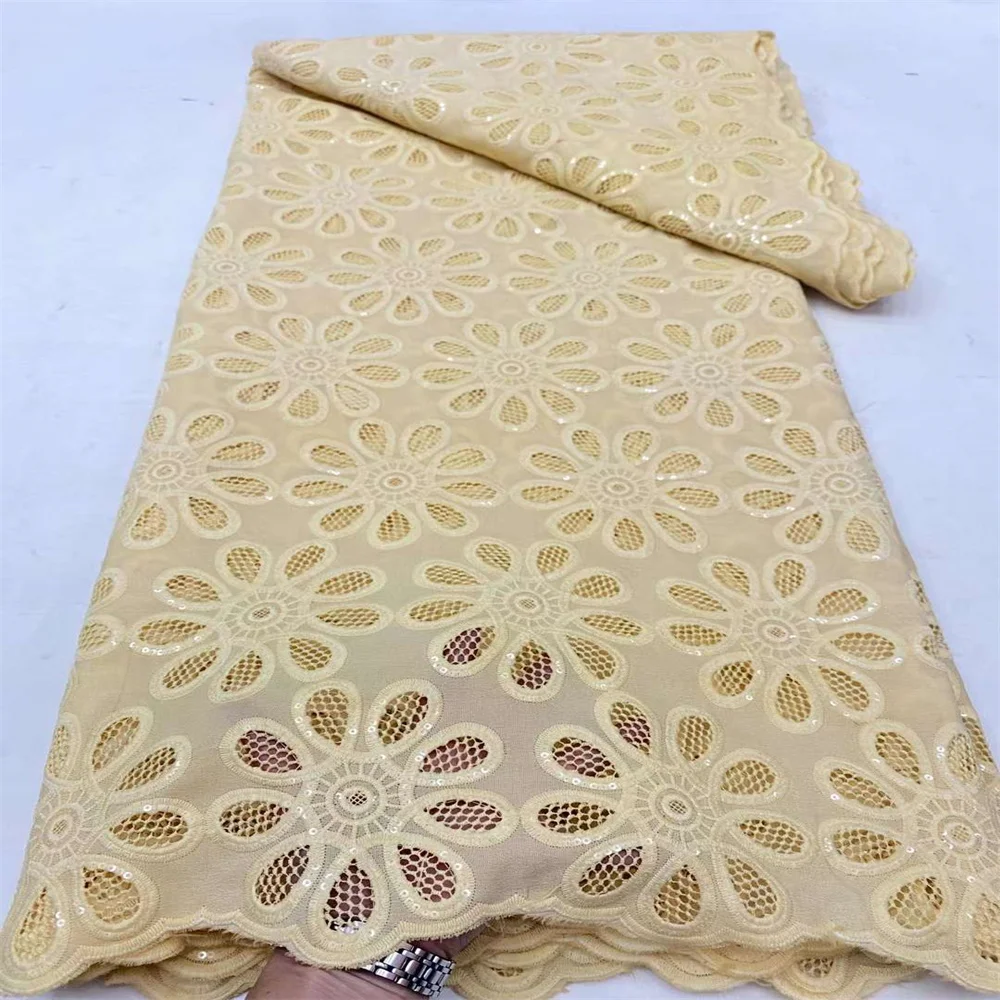 Водорастворимое гипюровое кружево шнур 2024 качественная африканская кружевная