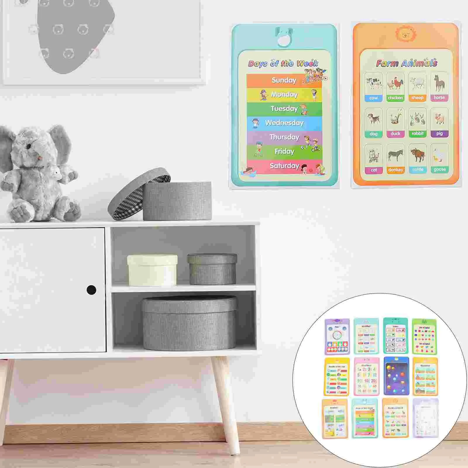 Рисунок 6 - настенные постеры с рисунками