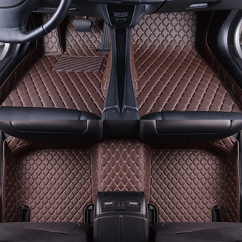 

Custom Car Floor Mats For Mazda CX9 CX30 MX5 CX-3 CX5 Leather Floor Durable Rugs Full Protector Auto Accessories Foot Carpet
