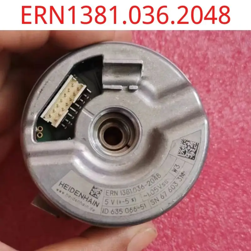 

used Siemens test ok real ERN1381.036.2048 Siemens spindle motor HEIDENHAIN encoder 1381.036.2048