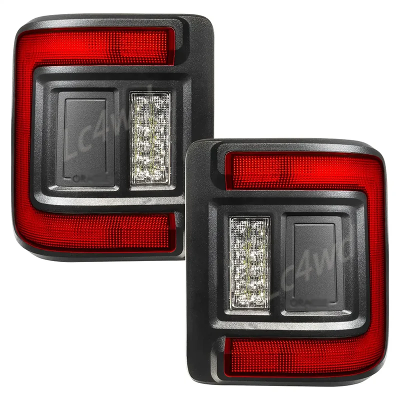 

Светодиодные задние фонари LC4WD 4x4 для Jeep Wrangler JL и Gladiator JT 2018-2025: стоп-сигналы и фонари заднего хода
