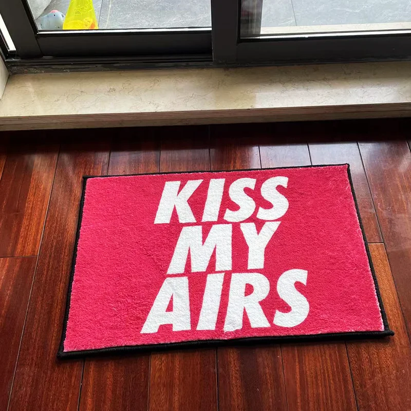 

Kiss My Airs Doormat Bathroom Welcome Polyeste Entrance Balcony Mat Decor Floor Rug Foot Pad