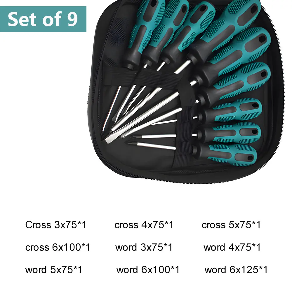 

Набор отверток Aideepen 9 шт.