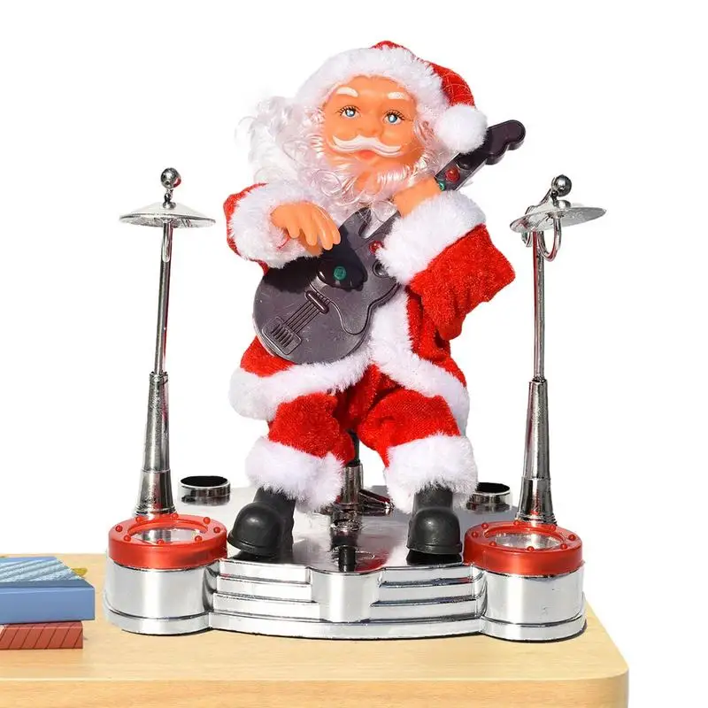 

Электрическая игрушка Санта-Клаус, анимационные рождественские игрушки, рождественские украшения для стола, центральные части для зимнего...