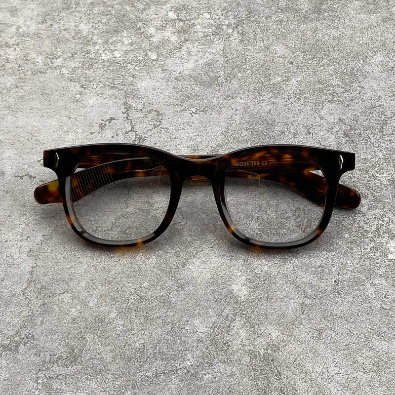 Оправа для очков JMM из ацетата Мужская утолщенная квадратная оправа рецептурных