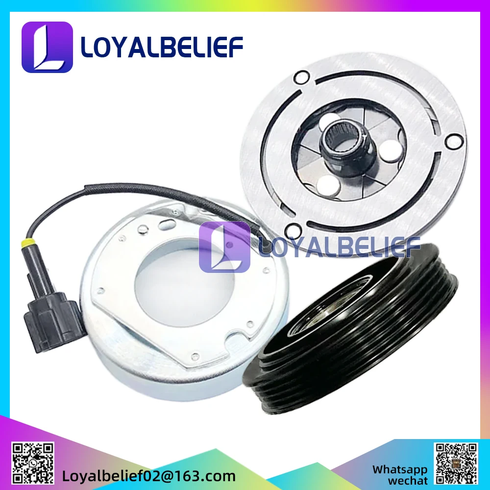 DKV08R Муфта компрессора переменного тока для NISSAN MICRA K12 1 2 4 6 ПРИМЕЧАНИЕ 92660AX800 92600AX30B