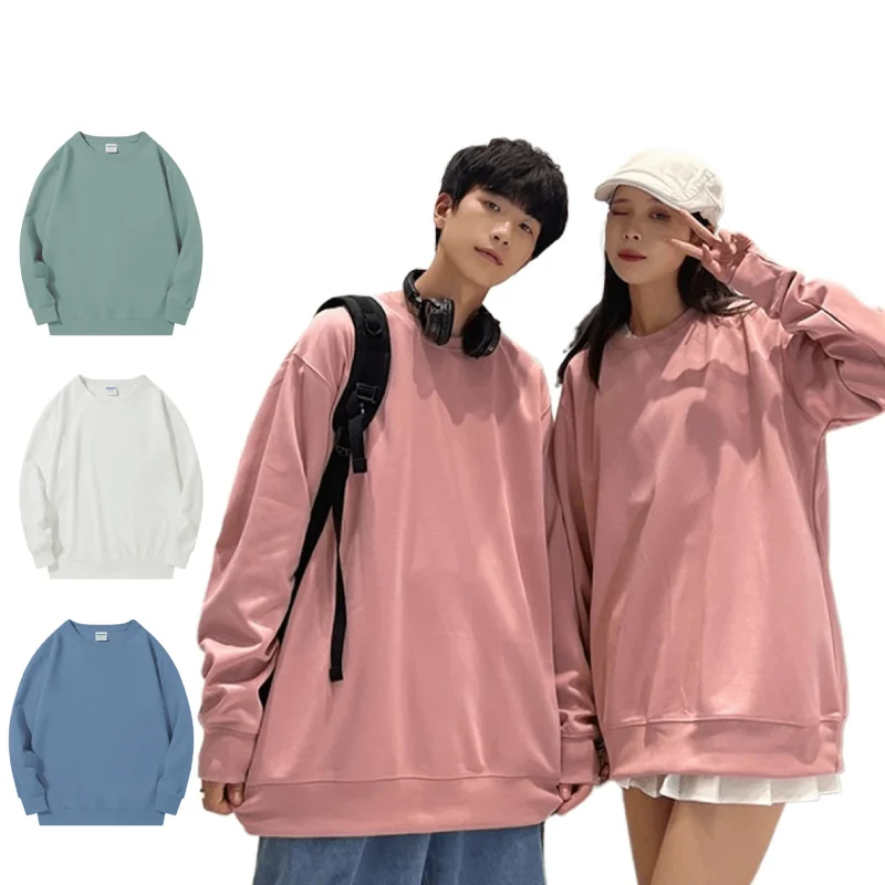 Женский хлопковый свитшот с круглым