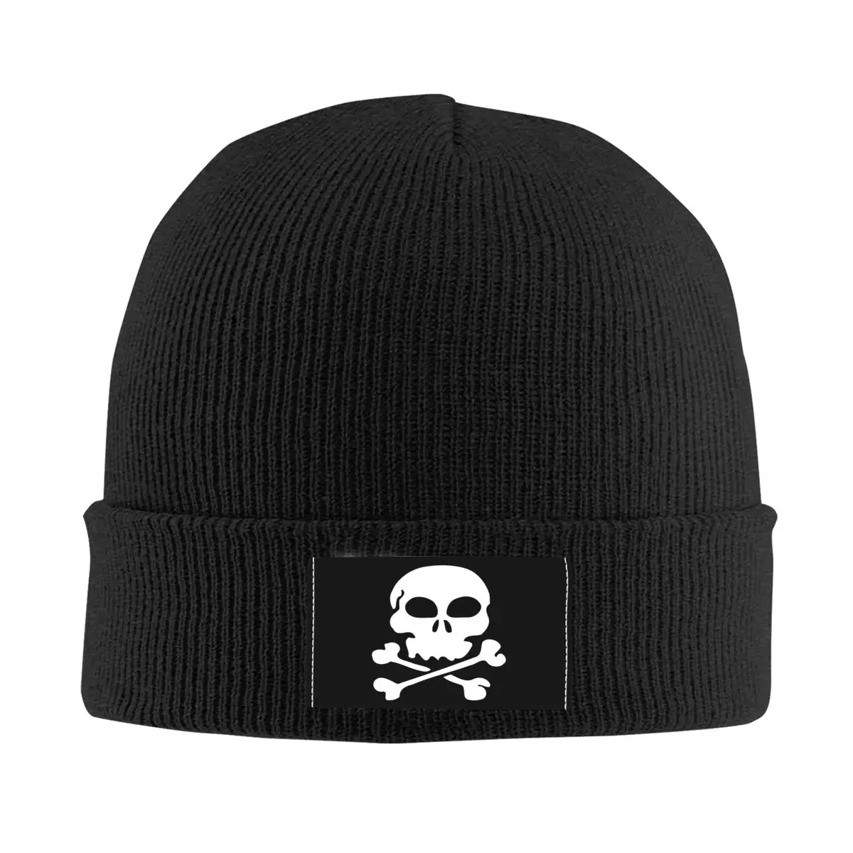 

Jolly Roger Skull Pirate Flag Skullies Beanies Caps Cool Winter Warm Women Men Knit Hat Adult Unisex Bonnet Hats