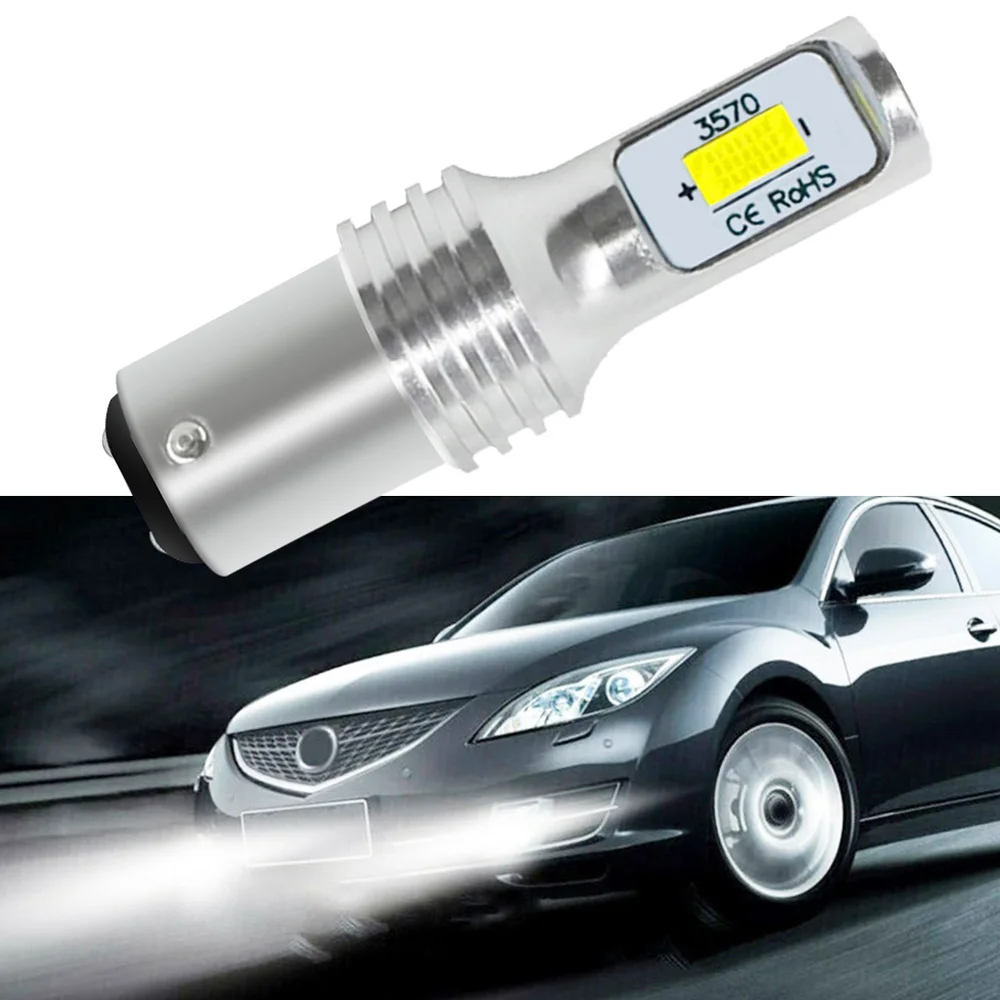 

1pc Universal High Quality Car LED CSP Mini 1156/1157/T20 Turn Signal Day Light Auto Floodlights Headlight Bulbs Brake Lamp 12v
