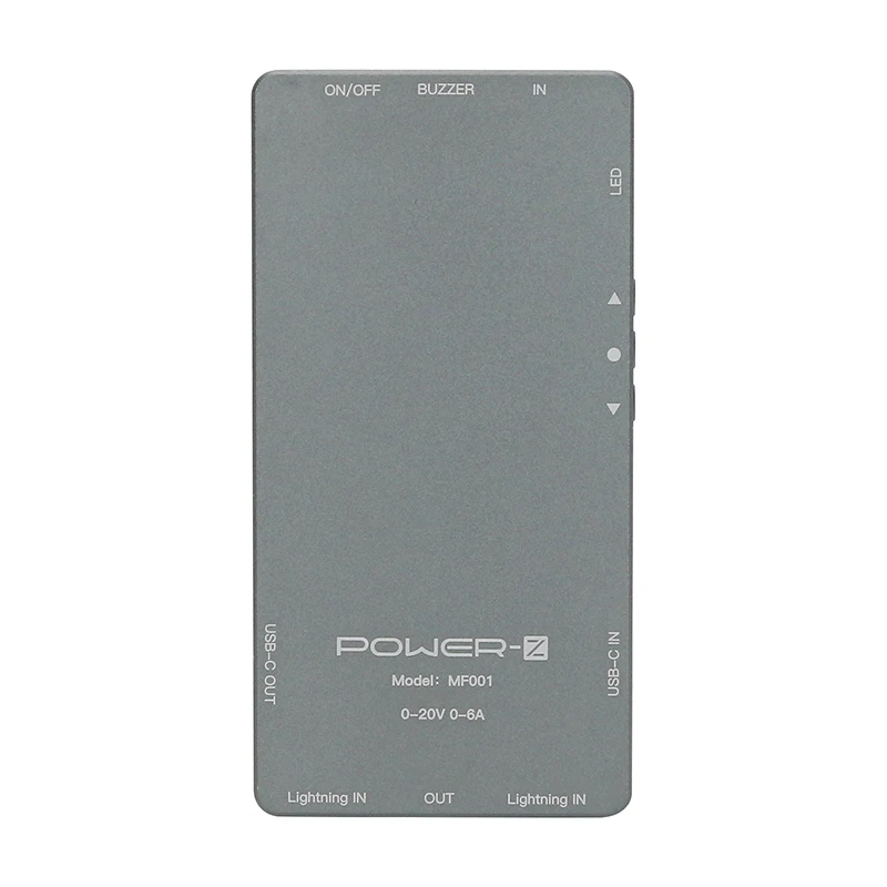 Tanie Tester POWER-Z Wishcolor Tester Kabli Danych MFi MF001 Próbnik Napięcia Transformatora