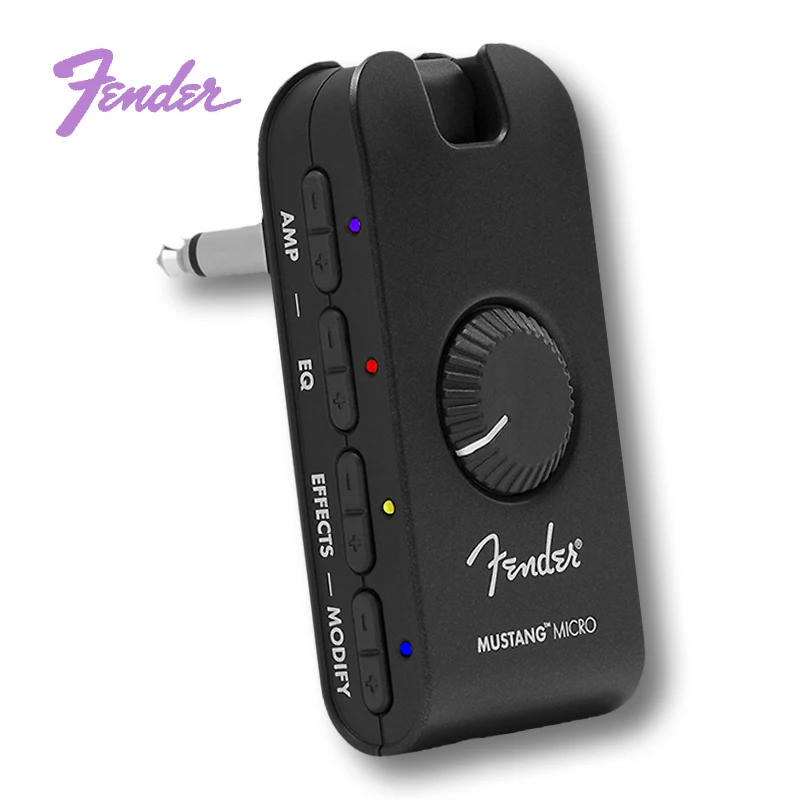 

Fender Mustang Micro Guitar Amplifier 12 Amp Modes 12 Effects EQ Adjustment Bluetooth Input Built-in Battery Guitar Accessories