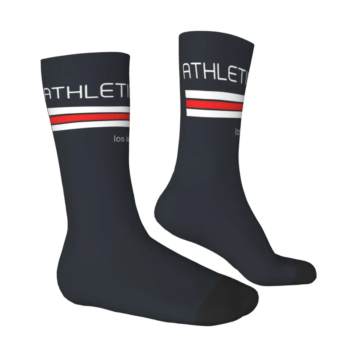 La Liga Athletics Bilbao Away Stockings Носки для пар Высококачественные повседневные носки