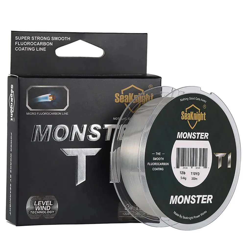 

100m Nylon Fishing Line Multi-size Carbon-coating Lure Monofilament Main Line Fishing Tackle Accessories