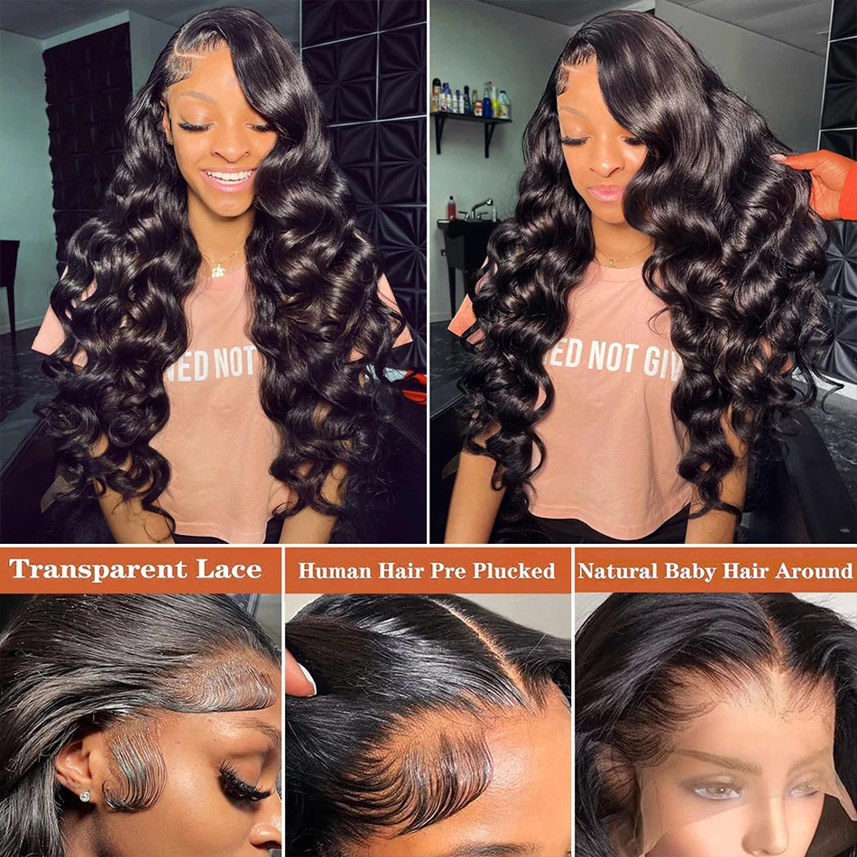 Парик из натуральных волос 15A Super Double Drawn, с эффектом Loose Body Wave, 13x4, с кружевной передней частью, плотность 250%, черные вьетнамские волосы, парик с объемными кудрями Bouncy Curl Wave (art.: 3920db3bc7145) - 3920db3bc7145