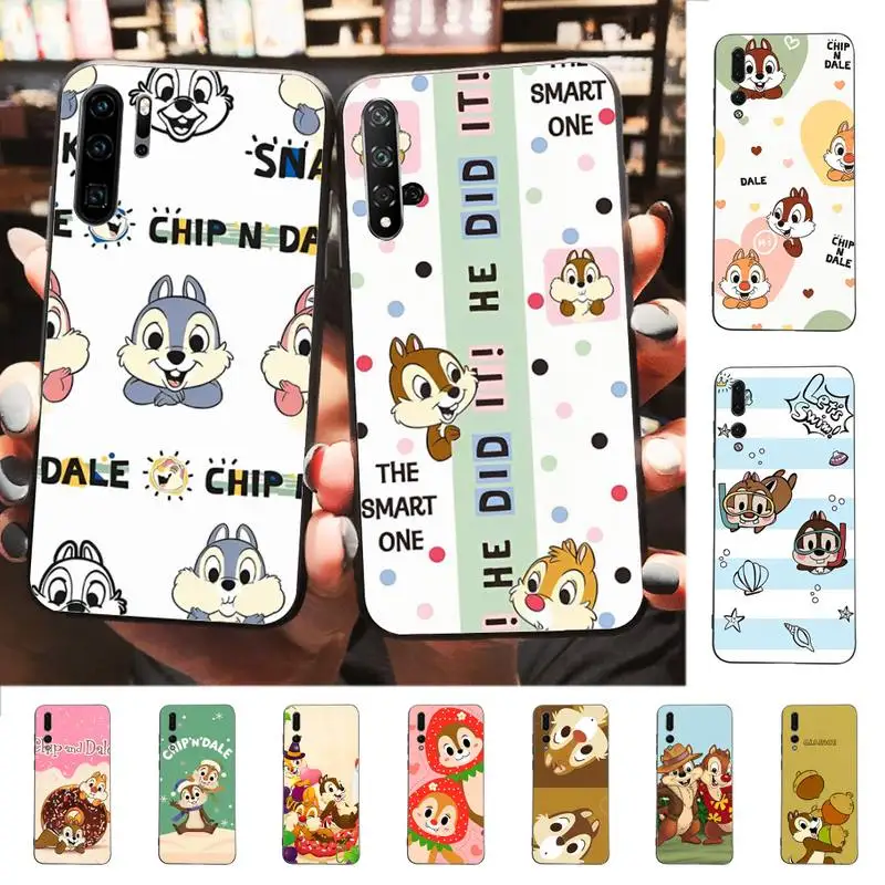 

Cute C-Chip D-Dale Phone Case For Huawei P 8 9 10 20 30 40 50 Pro Lite Psmart Honor 10 lite 70 Mate 20lite