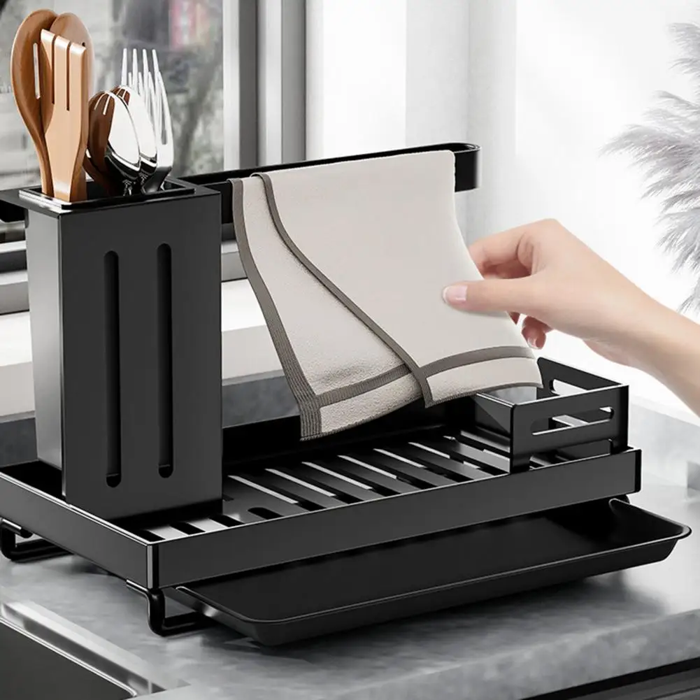 

Sink Storage Solution Stainless Steel Sponge Holder with Quick Drainage Easy Installation Sink Organiser for Kitchen for Tea