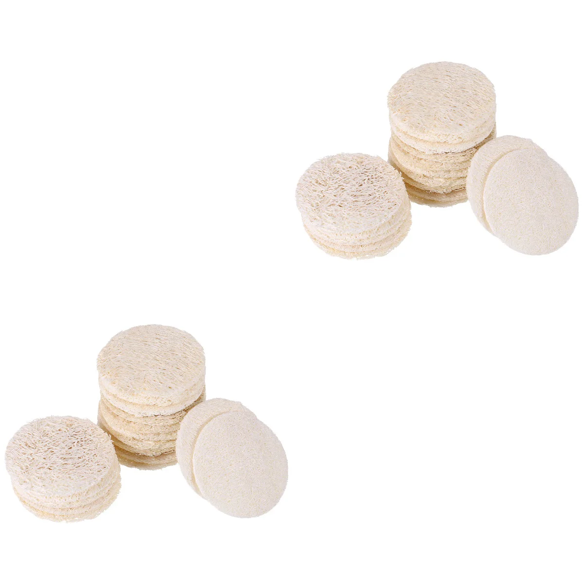 

Pads Exfoliating Loofah Facial Skin Wipes Care Scrub Wash Brush Face Pad Remover Makeup Scrubber Sponge Sponges Scrubbing