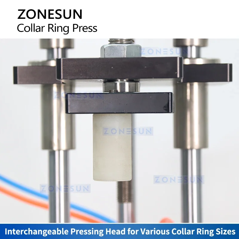 ZONESUN ZS-YGX01 Tabletop Perfume Collar Press Fitting Tool Ring Crimping Machine