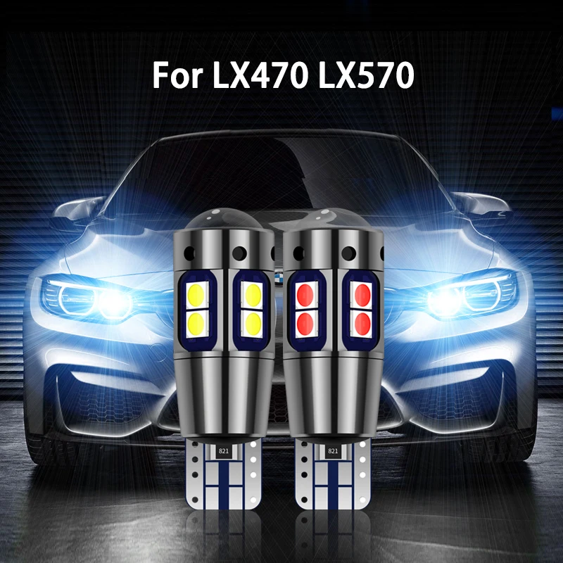 

2pcs LED Parking Light For Lexus LX470 LX570 Accessories 1998-2015 2006 2007 2008 2009 2010 2011 2012 2013 2014 Clearance Lamp