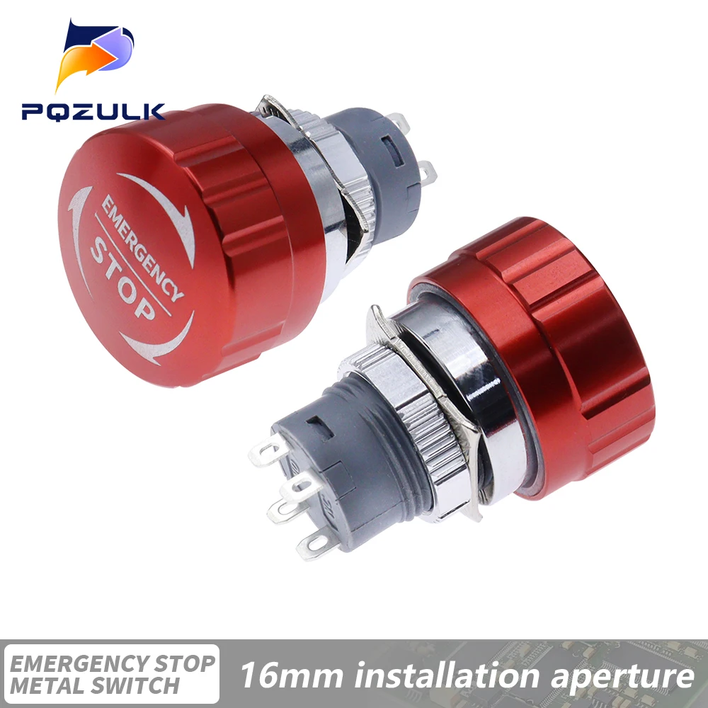 

Металлический переключатель аварийной остановки PQZULK